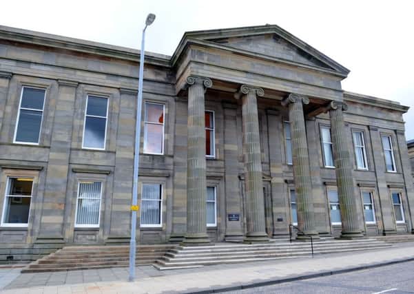 Hamilton Sheriff Court heard accused claimed to be a relative of the OAP.