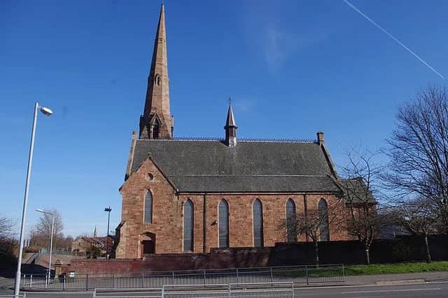 Bellshilll West Parish Church was packed for Craig Dymock's funeral service.