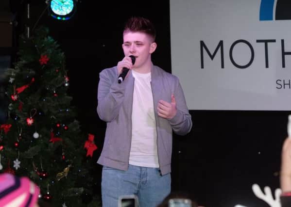 Nicholas McDonald will switch on the Christmas lights in Motherwell