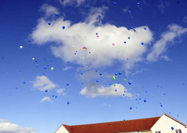 Balloon release will provide a colourful sight in Motherwell town centre.