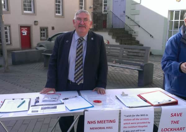 Councillor Ed Archer has been collecting signatures personally for the petition