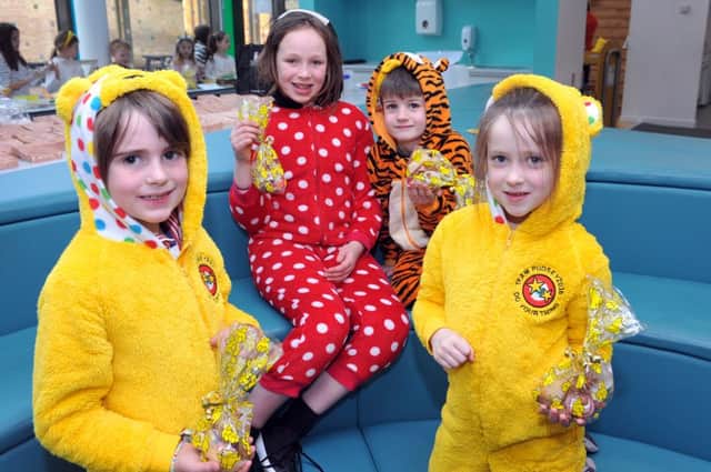 18-11-2016 Picture Roberto Cavieres. 
Lenzie Meadow Primary - Moss Rd, Kirkintilloch, Glasgow G66 4HW - Children in Need event