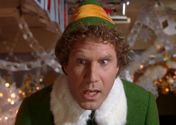 Will Ferrell in Elf.