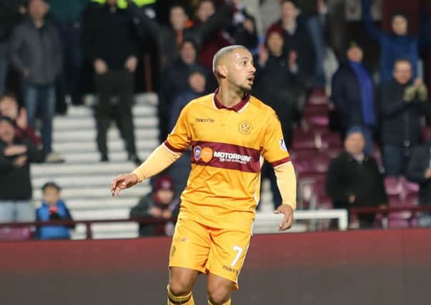 Lionel Ainsworth was restored to the Motherwell line-up against Kilmarnock on Saturday (Pic by Ian McFadyen)