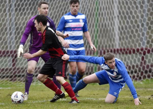 Kilwinning struggled to get to grips with Rob Roy hat-trick hero Shaun Fraser