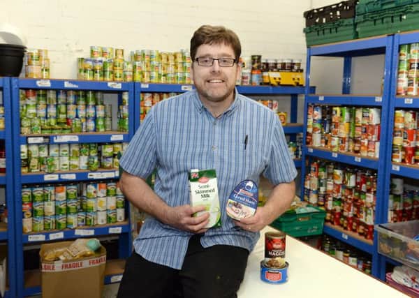 Basics manager David Shaw has appealed for UHT milk and tinned meat.