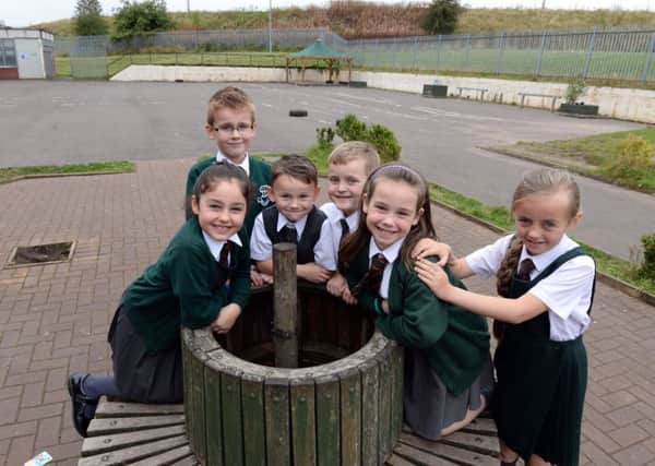 Pupils at Sacred Heart Primary are looking forward to receiving the benefits of an outdoor learning area.