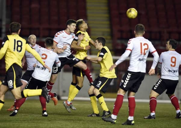 There was no way through for Clyde against Edinburgh City