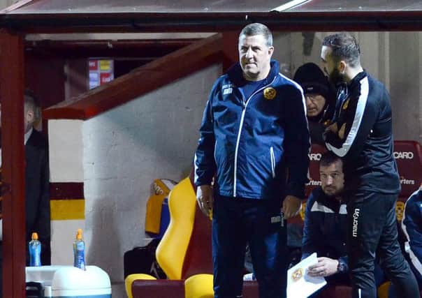 Mark McGhee thinks his players must improve their defensive concentration levels (Pic by Alan Watson)