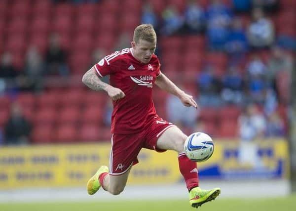 Jonny Hayes was outstanding for Aberdeen in their 3-1 win at Motherwell on Friday night
