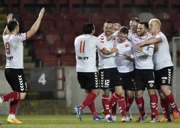 Clyde had three goals, but no win, to celebrate at Forfar