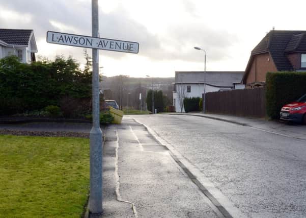 Police say the robbery happened at a house in Lawson Avenue, Motherwell.