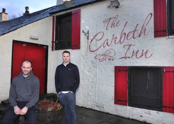 Carbeth Inn Blanefield - brothers Stuart and David Fraser have just bought The Carbeth.