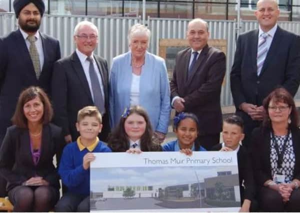 At the naming of the new Thomas Muir School