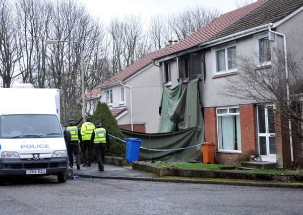 Achray Place, Milngavie, police are now following a definite line of enquiry.
