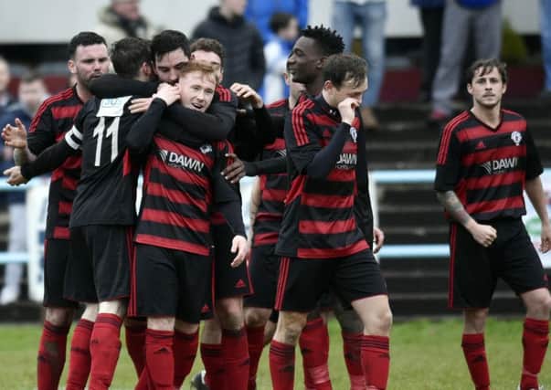 Rob Roy are hoping for more celebrations at Largs on Saturday
