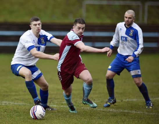 Action from Cumbernauld United's third round win over Tranent