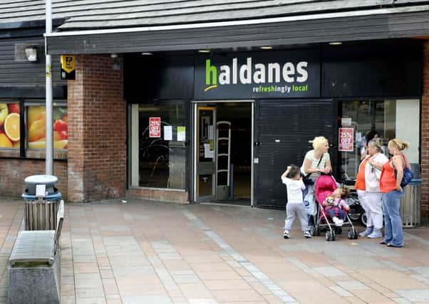 Haldanes store closed in June 2011