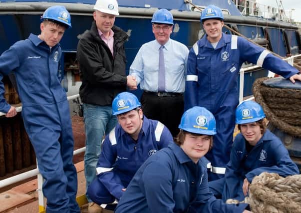Apprentices are vital to the area's economy, says Skills Development Scotland.