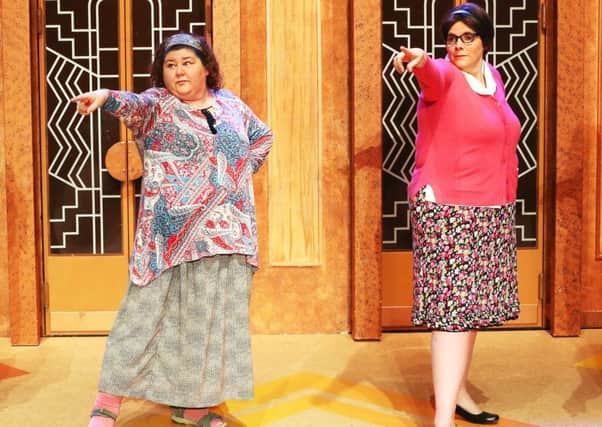 Cheryl Fergison (left) and Rebecca Wheatley are two of the stars of Menopause the Muscial.