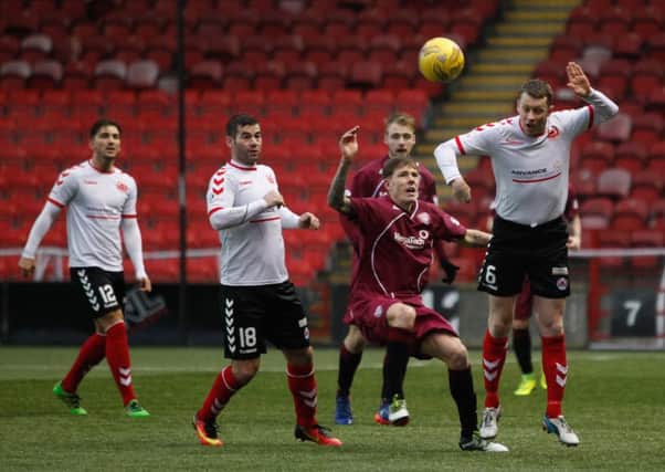 It was another disappointing day for Clyde against Arbroath