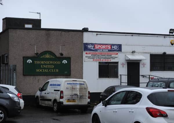 Thorniewood United Social Club closed at the weekend.