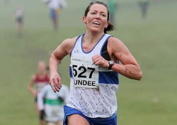 Lesley Chisholm of Garscube won the Masters cross country in Dundee