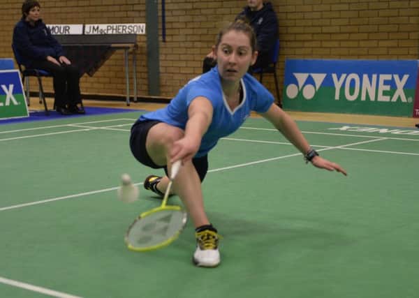 Kirsty Gilmour in action at Scottish Championships (Pic by Lorraine Hill)