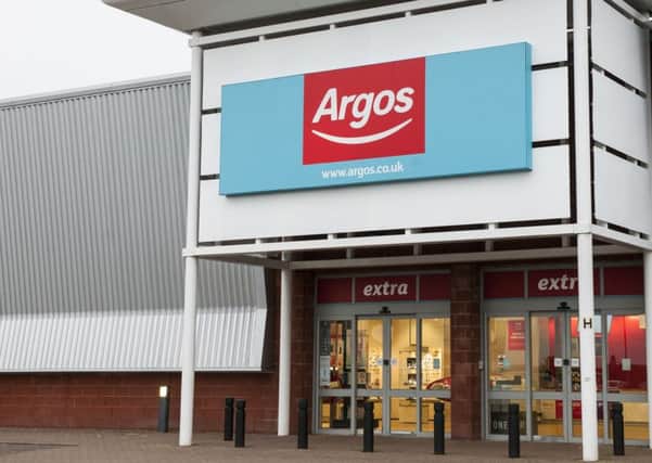 Argos Store in Lanark.