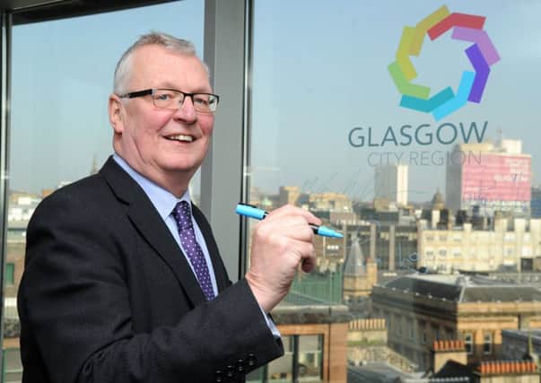 North Lanarkshire Council leader Jim Logue at the launch event