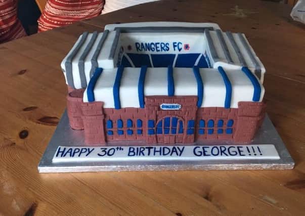 Rangers FC cake