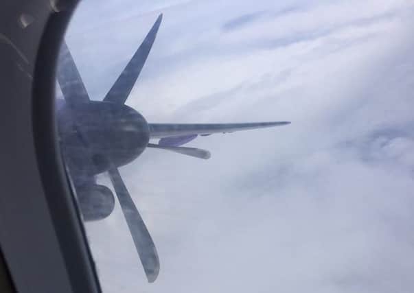 The propeller had to be shut down