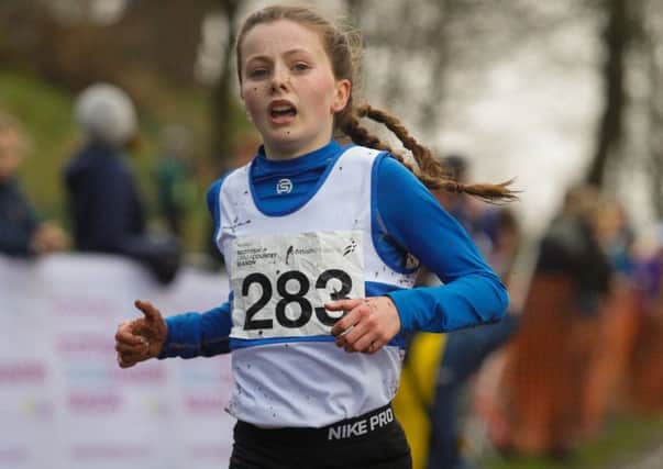 Anya MacLean on her way to silver at Callendar Park (pic by Scott Louden)