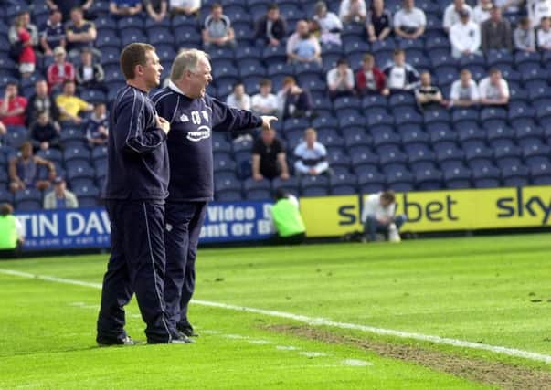 Craig Brown and Billy Davies previously worked together at Preston North End