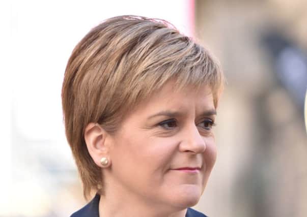 First Minister Nicola Sturgeon. Picture: Contributed