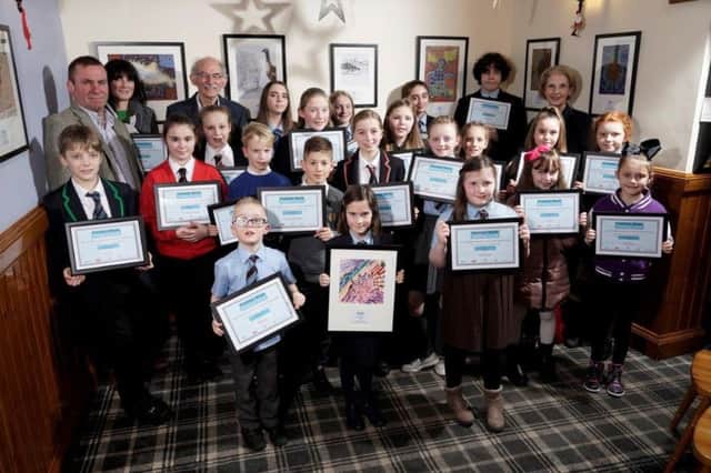 The art competition winners