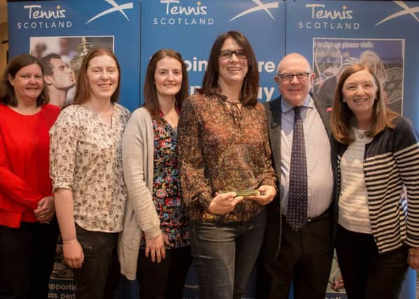 Queen's Park Community Tennis Club is Tennis Scotland's Community Venue of the Year