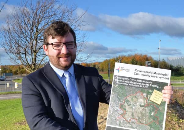Councillor Paul Kelly has been keen to involve the community to help persuade Ravenscraig Ltd on the direction it should take for the regeneration of the site