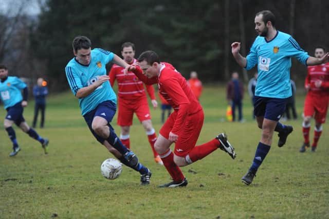 Campsie Minerva (in red) have enjoyed success in cup ties this season