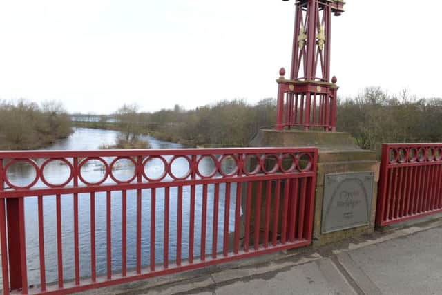 Police were called to bridge on Monday evening.