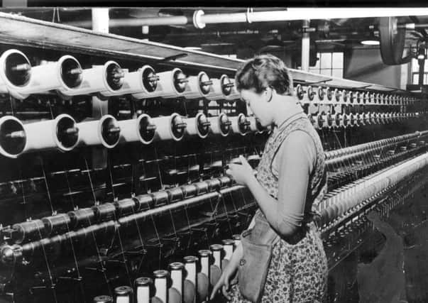 Celebrating history...using wool is apt to wrap up history at New Lanark given its woollen mill heritage, which will be celebrated during Scotland In Six on Tuesday, April 18.