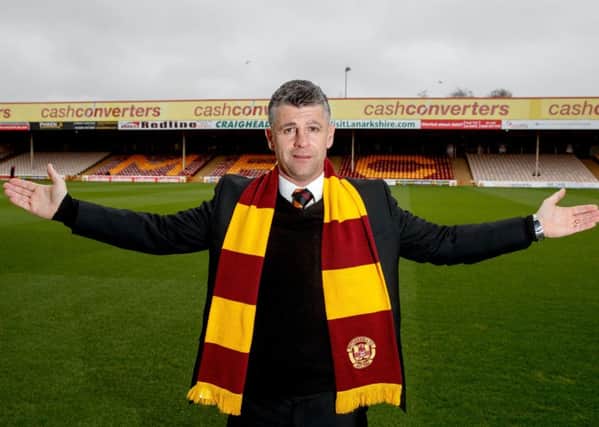 Stephen Robinson is thrilled to be the new Motherwell FC manager