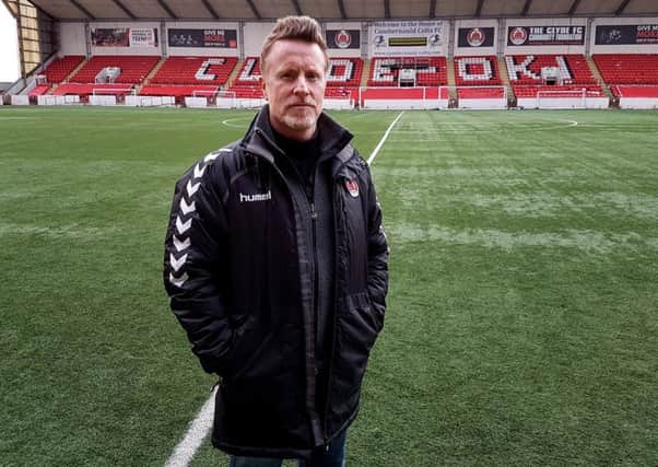 New Clyde chairman Norrie Innes (pic courtesy of Clyde FC)