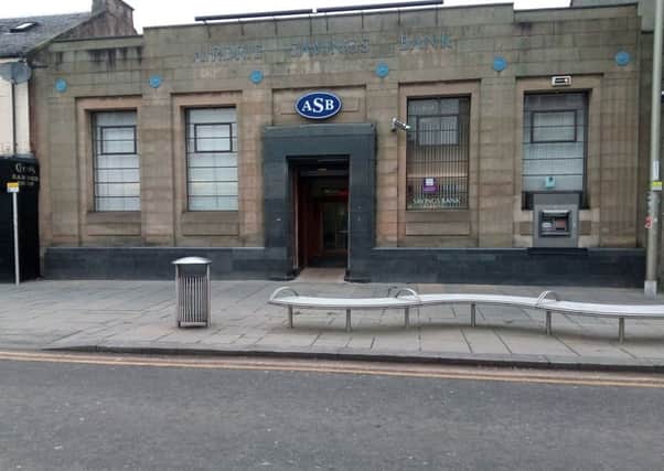 Bellshill branch of Airdrie Savings Bank is due to close at the end of April