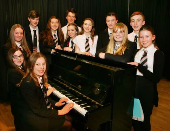 Piano recital at Lanark Grammar  (Pic by James Clare)