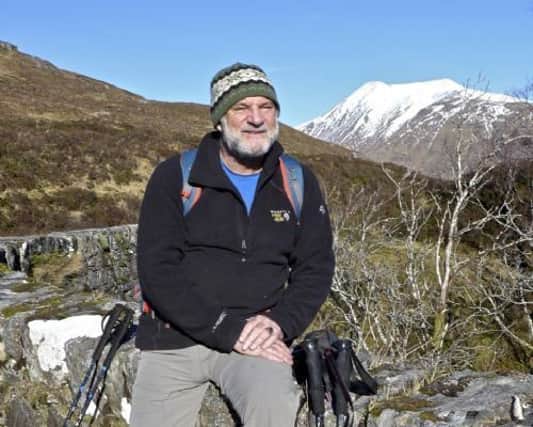Cameron McNeish, outdoor journalist and broadcaster, and patron of Mountain Aid.