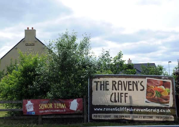 Accommodation will be provided next to Raven's Cliff pub