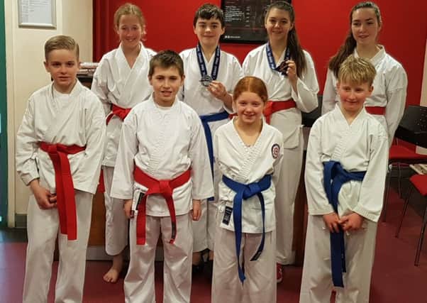 The Kyoto club members who took part in the Wishaw Grand Prix.