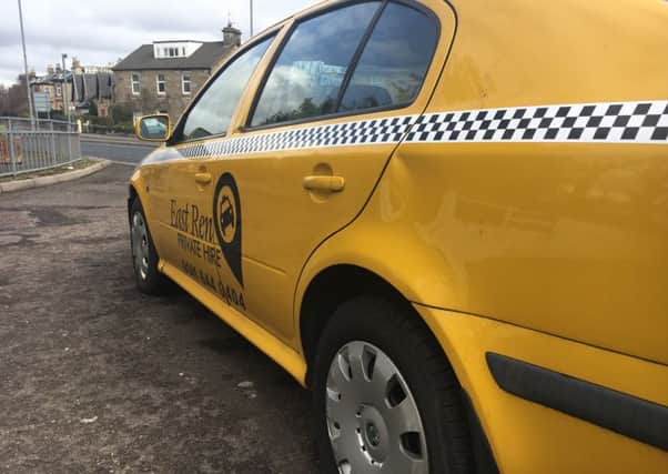 East Ren Taxis - customer goes berserk damaging cars and assaulting driver