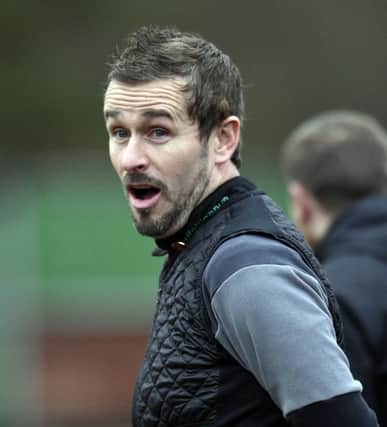Rob Roy boss Stewart Maxwell was sent off for his protests